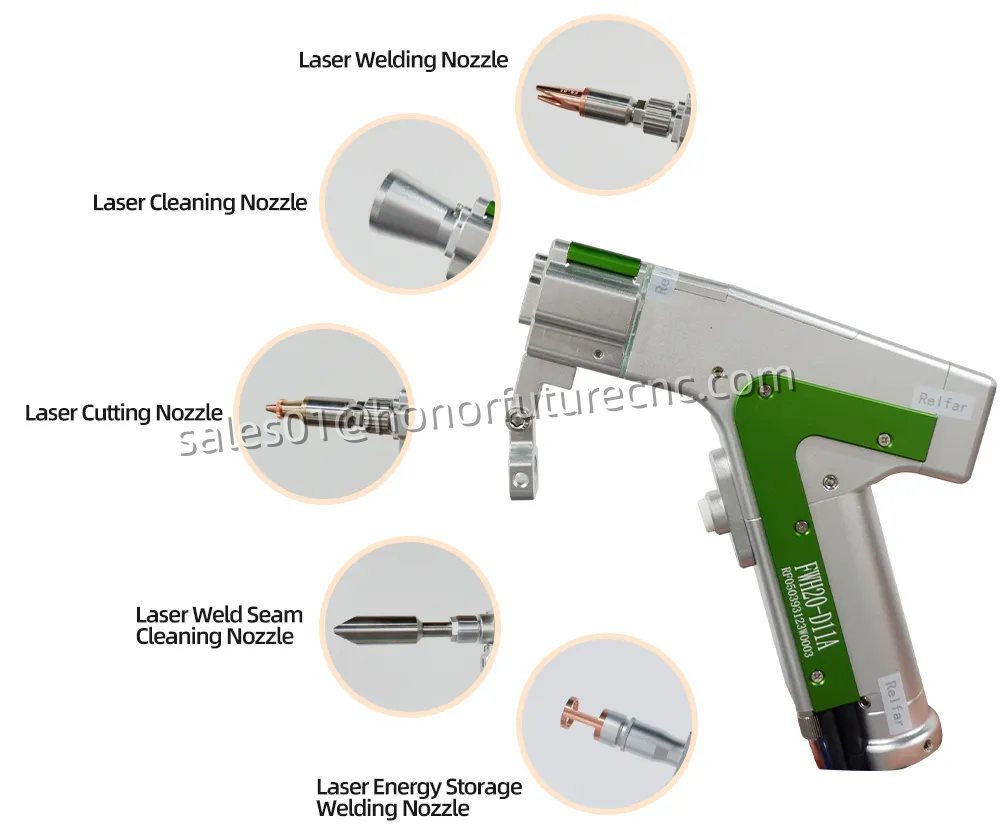 Industrial Laser Machine Price - 5 in 1 Handheld Industrial Battery