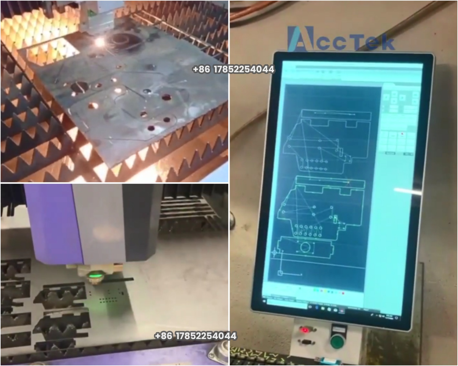 AKJ1530F 2040 2060 2560 1000w  - огляд і ціна Industrial Laser Machine Price
