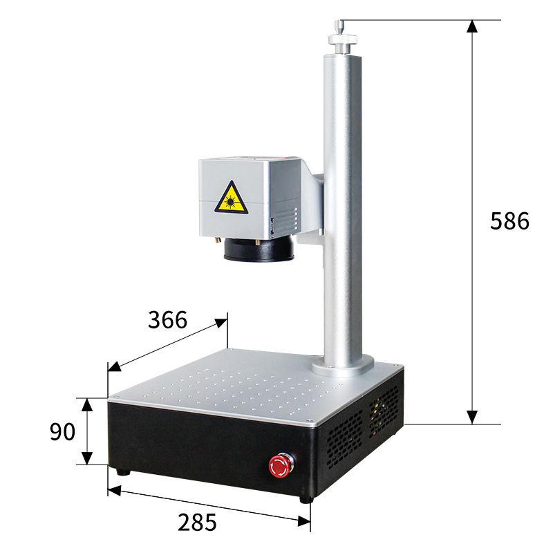 Fiber Laser Marking Machine Hi - огляд і ціна Industrial Laser Engraving Machine For Metal