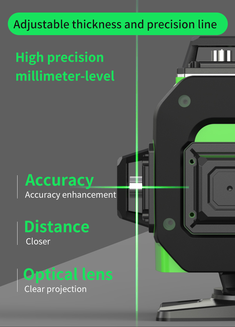 New 360° 16 Green Beam 3D Rota - огляд і ціна Industrial Laser Machine Price