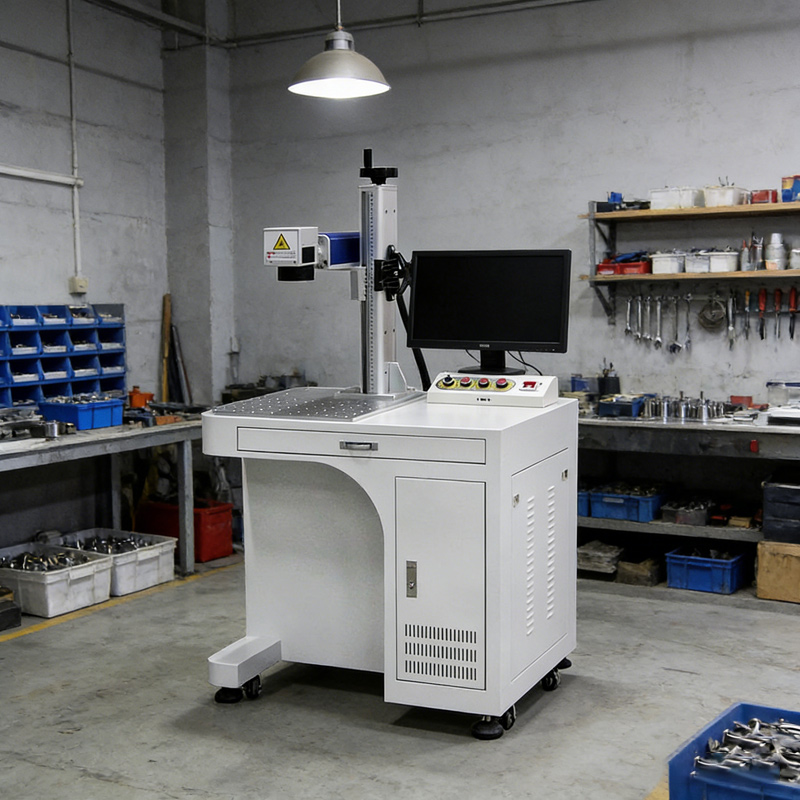 Fiber Laser Marking Machine 50 - огляд і ціна Industrial Laser Engraving Machine For Metal