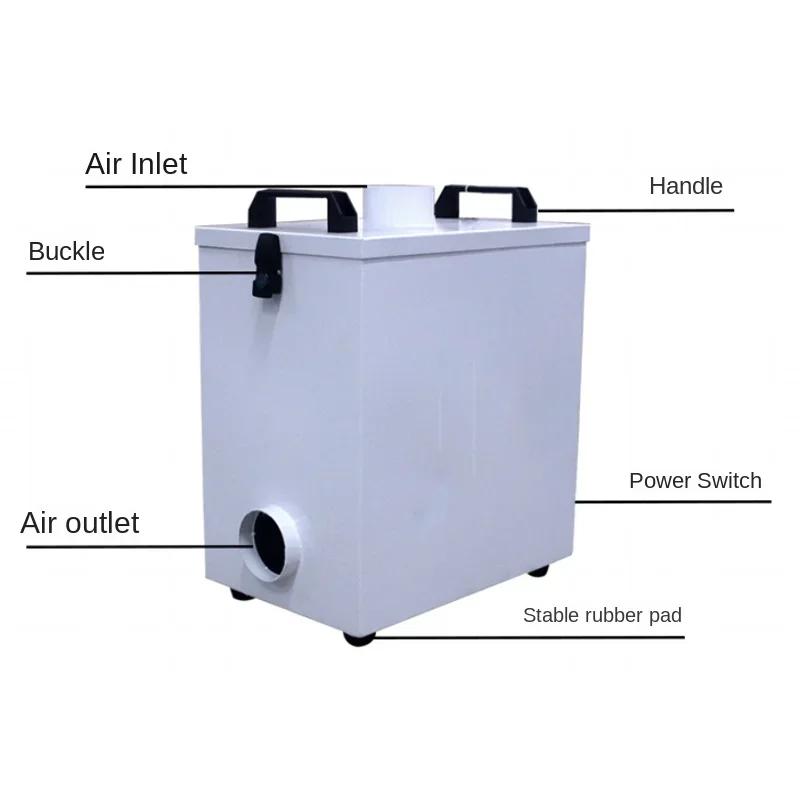 120W Industrial Pure Air Fume  - огляд і ціна Industrial Laser Marking Machine