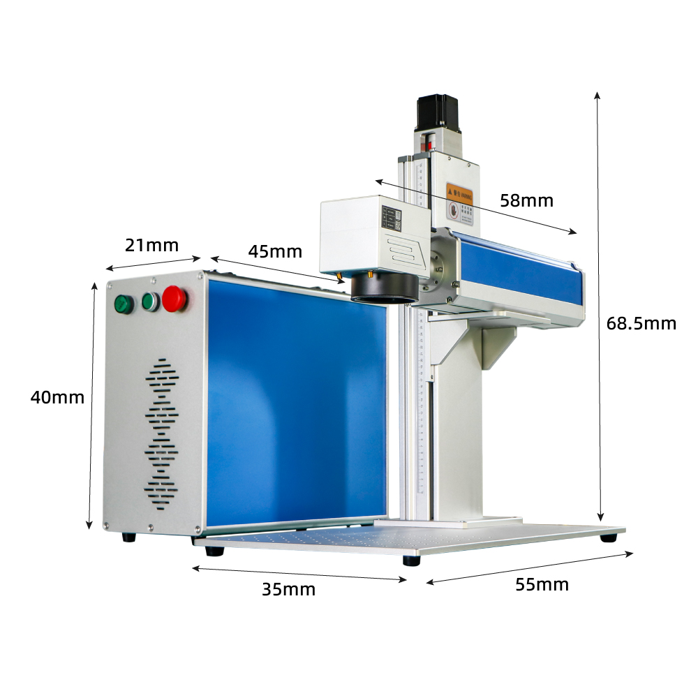 Raycus Fiber Laser Engraver Ma - огляд і ціна Industrial Laser Engraving Machine For Metal