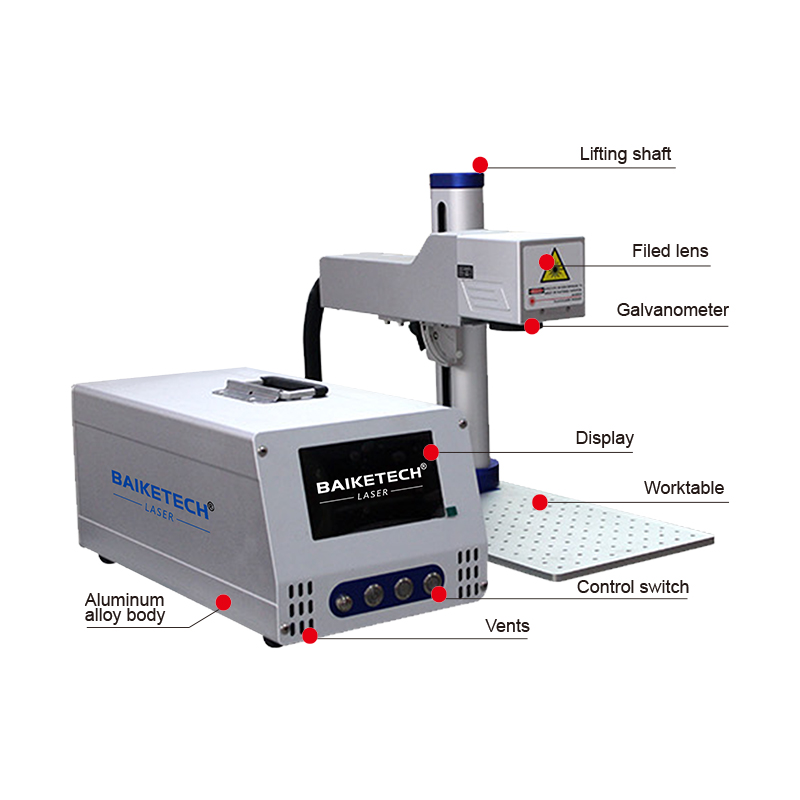 High-Speed 20W/30W Fiber Laser - огляд і ціна Industrial Laser Engraving Machine For Metal