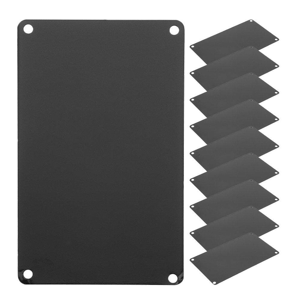 10Pcs Blank Aluminum Nameplate - огляд і ціна Industrial Laser Engraver For Metal