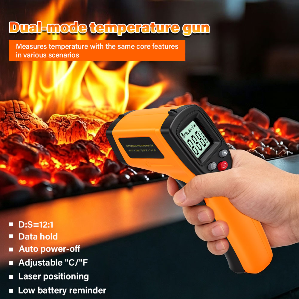 Digital Infrared Thermometer N - огляд і ціна Industrial Laser Temperature Sensor